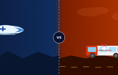 Air Ambulance vs Ground Ambulance
