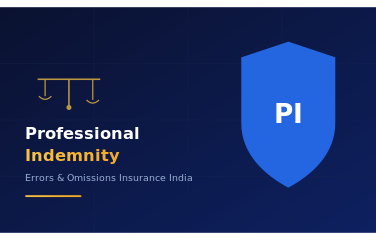 Professional Indemnity Insurance India